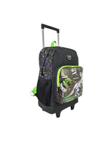 Ghiozdan trolley S-COOL SC2682, Motiv dinosaurs