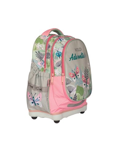 Ghiozdan anatomic S-COOL SC2643, Motiv wild adventure