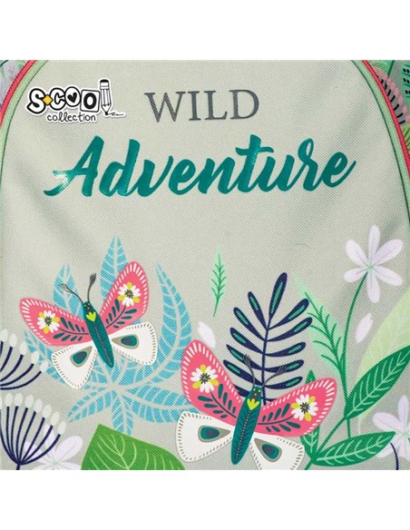 Ghiozdan anatomic S-COOL SC2643, Motiv wild adventure