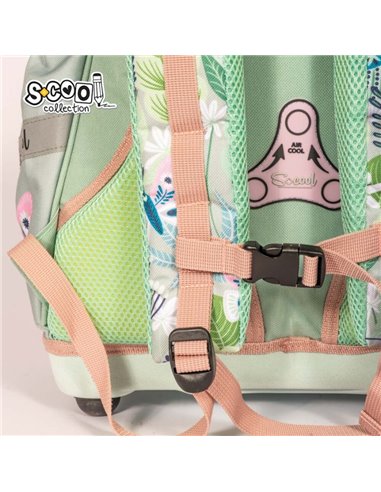 Ghiozdan anatomic S-COOL SC2643, Motiv wild adventure