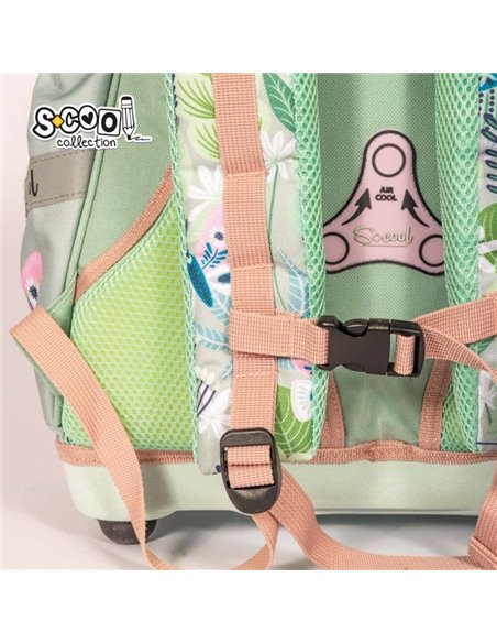 Ghiozdan anatomic S-COOL SC2643, Motiv wild adventure