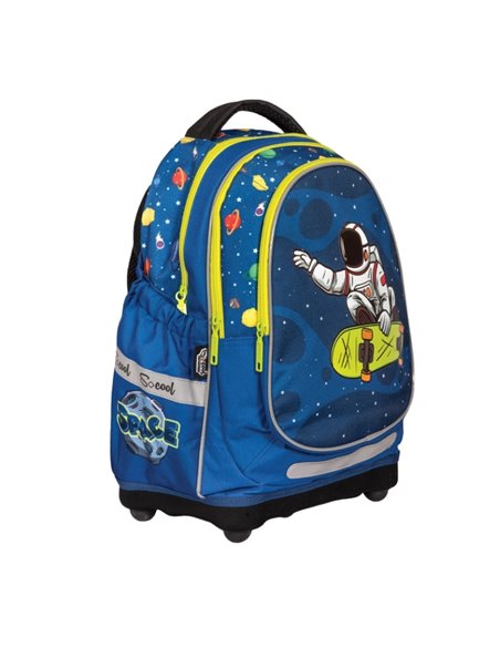 Ghiozdan anatomic S-COOL SC2645, Motiv space