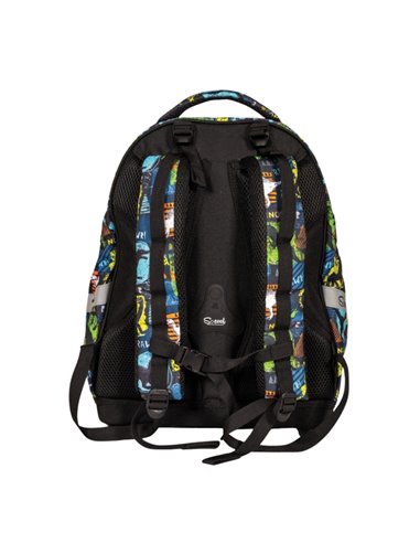 Ghiozdan anatomic S-COOL SC2644, Motiv dinozaur