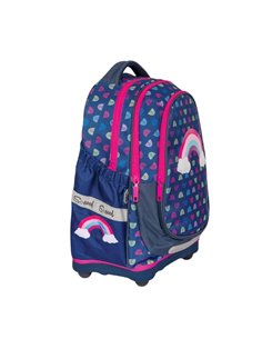 Ghiozdan anatomic RAINBOW, 38x39x19.5 cm - S-COOL 2
