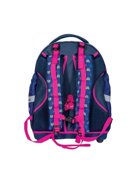 Ghiozdan anatomic RAINBOW, 38x39x19.5 cm - S-COOL