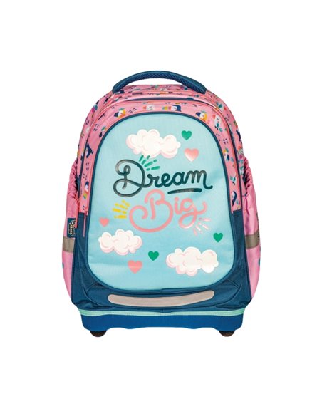 Ghiozdan anatomic S-COOL SC2641, Motiv dream big