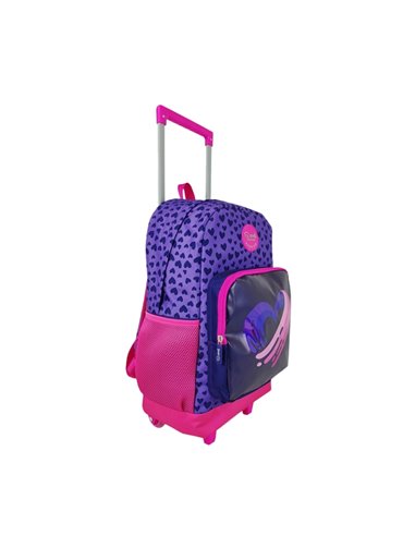 Ghiozdan trolley S-COOL SC2681, Motiv heart