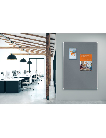 NB1915181,Panou pluta 90 x 120 cm rama aluminiu premium plus nobo