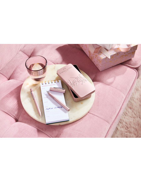 FC140808,Stilou grip 2011 rose pal 2024 m faber-castell