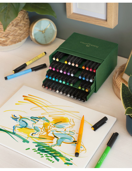 FC167192SD,Pitt artist pen cutie studio 48 buc 2024 faber-castell