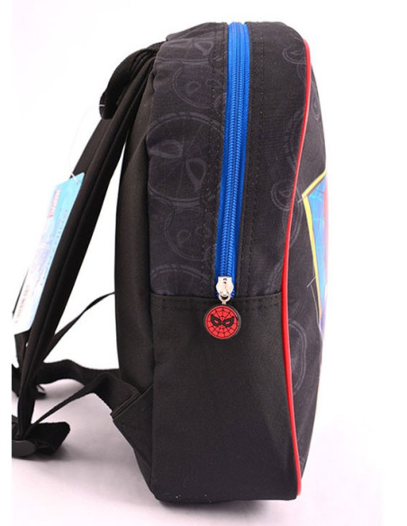 SMRS1728-1,Ghiozdan gradinita mini spiderman negru pigna