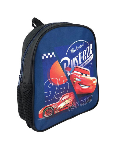 CARS2228-1,Ghiozdan gradinita cars albastru rusteze pigna