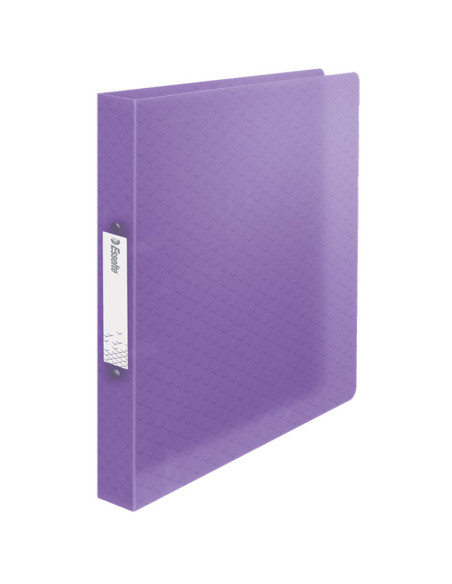 ES628436,Caiet mecanic a4 2 inele 25mm/32mm coperta flexibila lavanda colour'breeze esselte