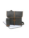 TN-8684,Geanta Unisex pentru Scutece Satchel Silver Cloud