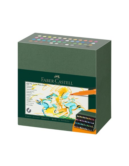 Pitt artist pen cutie studio 48 buc 2024 faber-castell