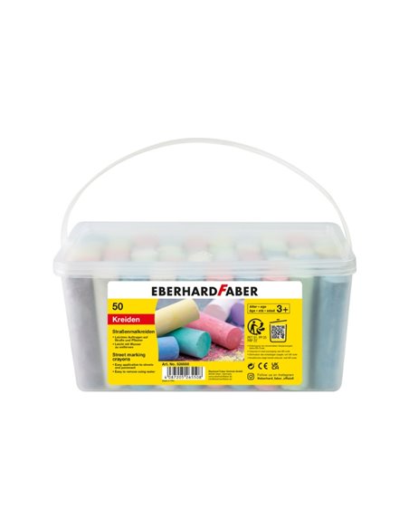 Creta 50 buc desen asfalt cutie plastic eberhard faber