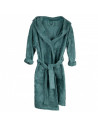 TM-BAD02-530,Halat de Baie Frotir din Bambus pentru Copii 4-6 ani Aspen Green