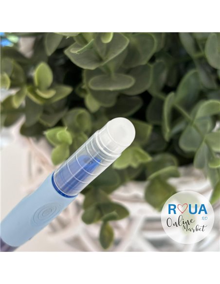 Set stilouri cu mecanism si cerneala termosensibila + rezerve, Motiv astronaut 1