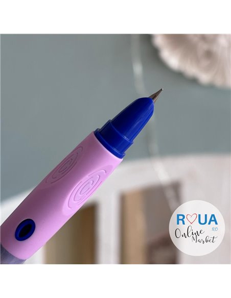 Set stilouri cu mecanism si cerneala termosensibila + rezerve, Motiv astronaut 2