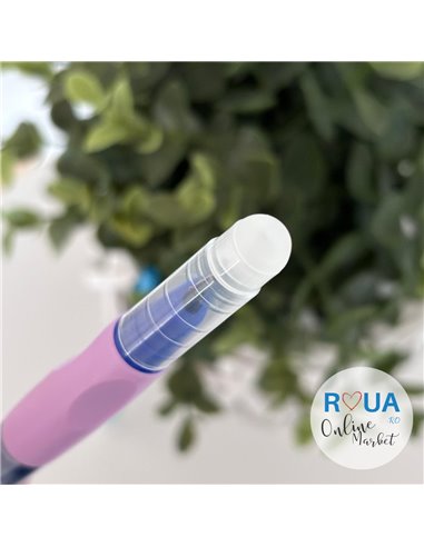 Set stilouri cu mecanism si cerneala termosensibila + rezerve, Motiv astronaut 2