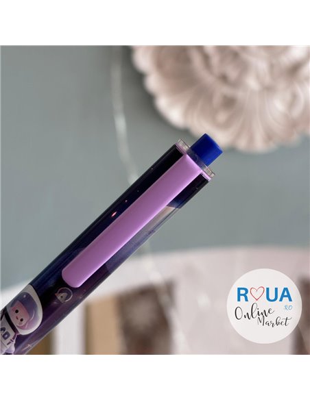 Set stilouri cu mecanism si cerneala termosensibila + rezerve, Motiv astronaut 2