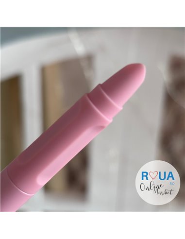 Set stilouri cu mecanism si cerneala termosensibila + rezerve, Motiv pink bear 1