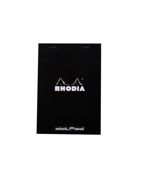 SD-CAI163/NEGRU,Blocnotes capsat A5 dotPad Rhodia NEGRU