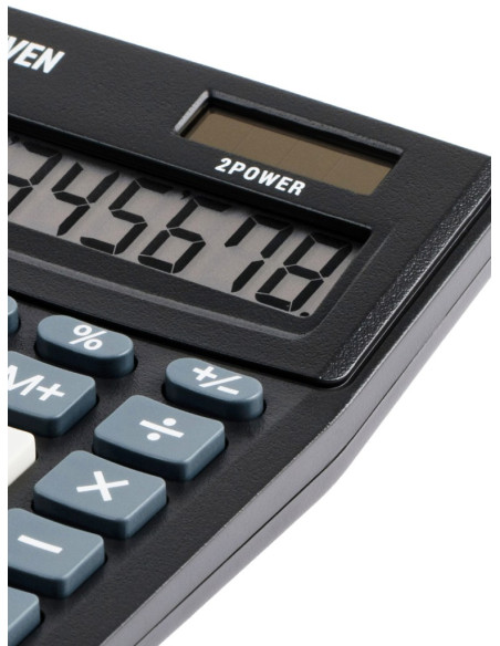 SD-CAL038,Calculator de birou 8 digiți, 137 x 102 x 31 mm, Eleven CMB801-BK