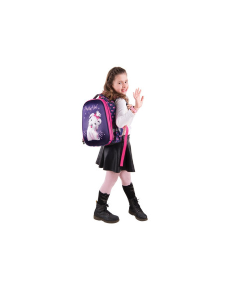 SD-SKG233,Ghiozdan Pulse Anatomic Cube Pretty Girl