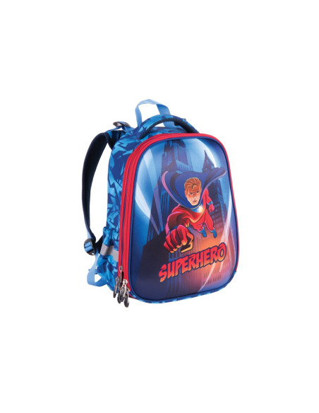 SD-SKG242,Ghiozdan Pulse Anatomic Cube Superhero