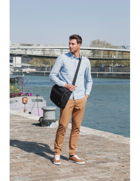 SD-NBK678,Geantă laptop 14" Exactive Messenger Exacompta 17234E, negru