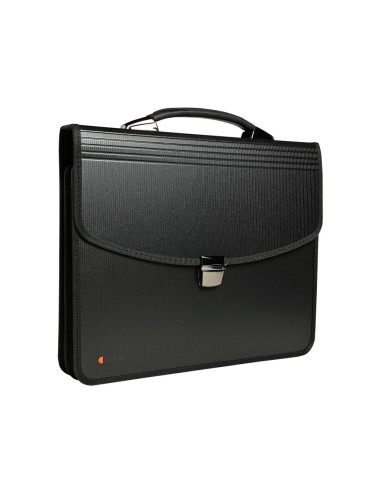 SD-NBK680,Servietă cu mâner și 2 compartimente Exactive Exatravel Exacompta 59144E, negru