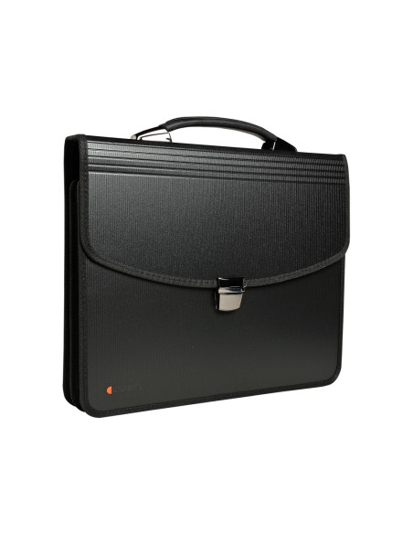 SD-NBK680,Servietă cu mâner și 2 compartimente Exactive Exatravel Exacompta 59144E, negru