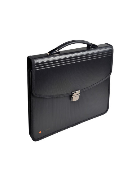 SD-NBK680,Servietă cu mâner și 2 compartimente Exactive Exatravel Exacompta 59144E, negru