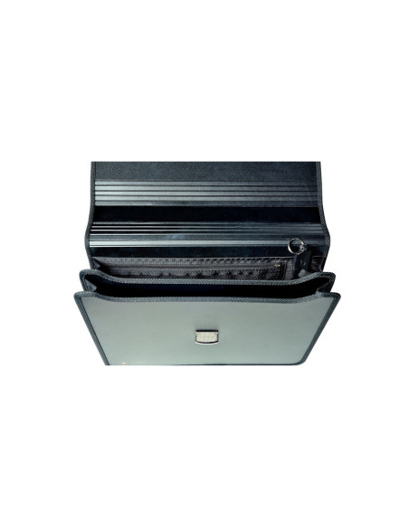 SD-NBK680,Servietă cu mâner și 2 compartimente Exactive Exatravel Exacompta 59144E, negru