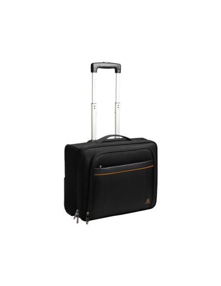 SD-NBK703,Troler compact cu 4 roți laptop 15,6" Exactive Exatrolley Exacompta 18334E, negru SD-NBK703,Troler compact cu 4 roți laptop 15,6" Exactive Exatrolley Exacompta 18334E, negru