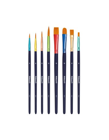 Set pensule pictura Pelikan premium 701181, 8 bucati blister