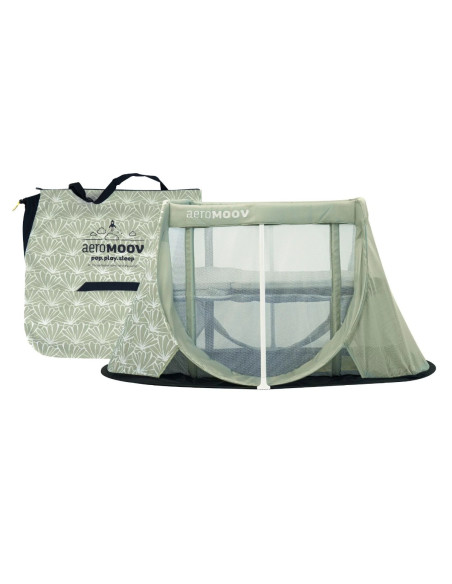 ATC11060-SSO,Patut Pliant Pop Up Aeromoov, Seashell Olive
