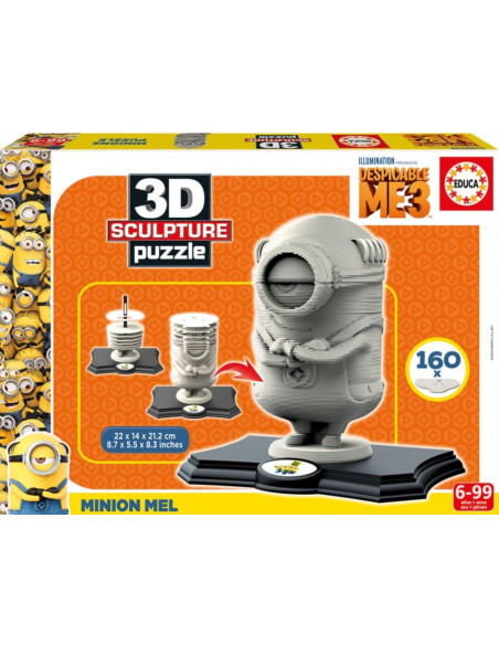 TN-17140,Puzzle Minion Mel 3D