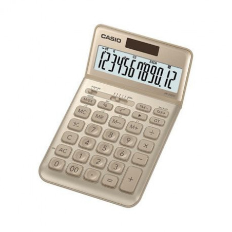Calculator de birou Casio JW-200SC, 12 digits, auriu Calculator de birou Casio JW-200SC, 12 digits, auriu