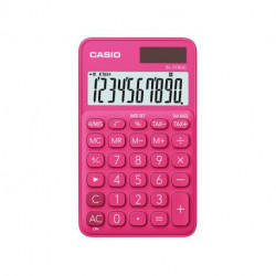 Calculator portabil Casio SL-310UC, 10 digits, rosu