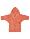 TM-BAD01-533,Halat de Baie Frotir din Bambus pentru Copii 2-4 ani Apricot Blush