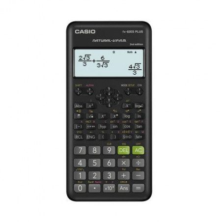 Calculator stiintific Casio FX-82ES Plus, 252 functii, negru Calculator stiintific Casio FX-82ES Plus, 252 functii, negru