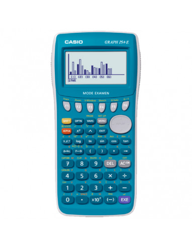 GRAPH25+EFRANCE,Calculator stiintific Casio Graph 25+E, 400 de functii, albastru