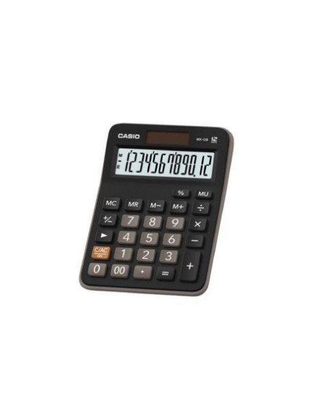 Calculator de birou Casio MX-12B, 12 digits, negru Calculator de birou Casio MX-12B, 12 digits, negru