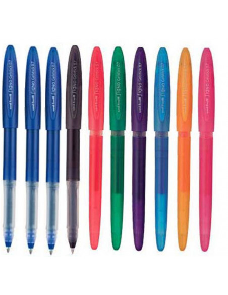 Set 10 Pixuri Uni-ball Signo Gelstick 0.7