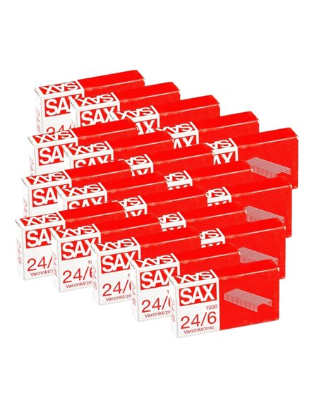 Capse Sax 24/6, 20 cutii Capse Sax 24/6, 20 cutii