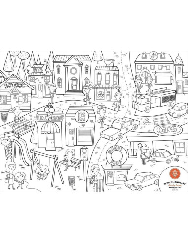 TN-0404,Set Complet pentru Desen cu Plansa Refolosibila din Silicon City