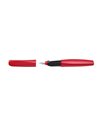 Stilou Twist Fiery Red, Penita M, 2 Rezerve Albastre, Blister Pelikan