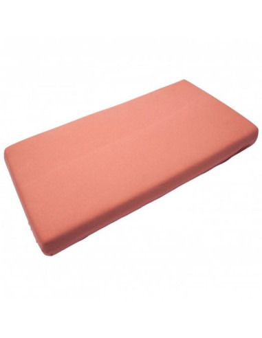 TM-HL600-533,Cearsaf din Bambus cu Elastic 60 x 120 cm Apricot Blush
